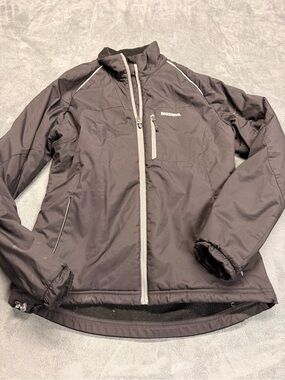 Rossignol Black Jacket- lighter weight running or cross country skiing - M